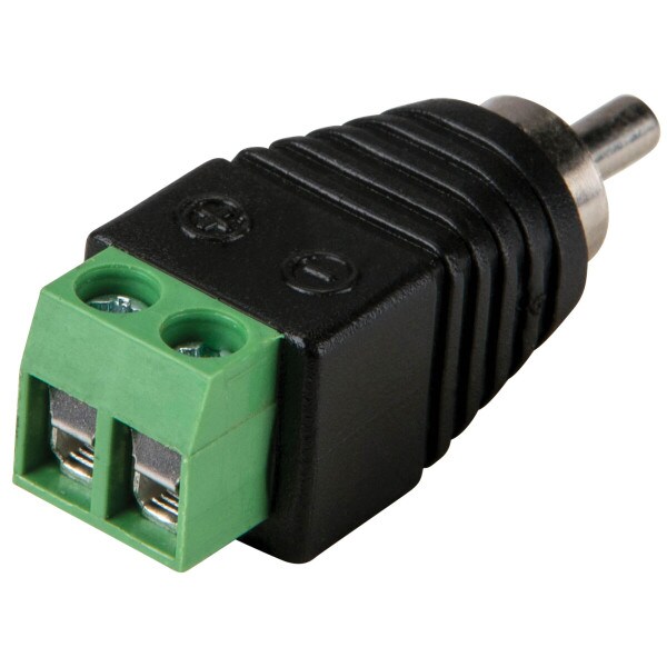 Main product image for RCA Male to Screw Terminal Connector 090-102